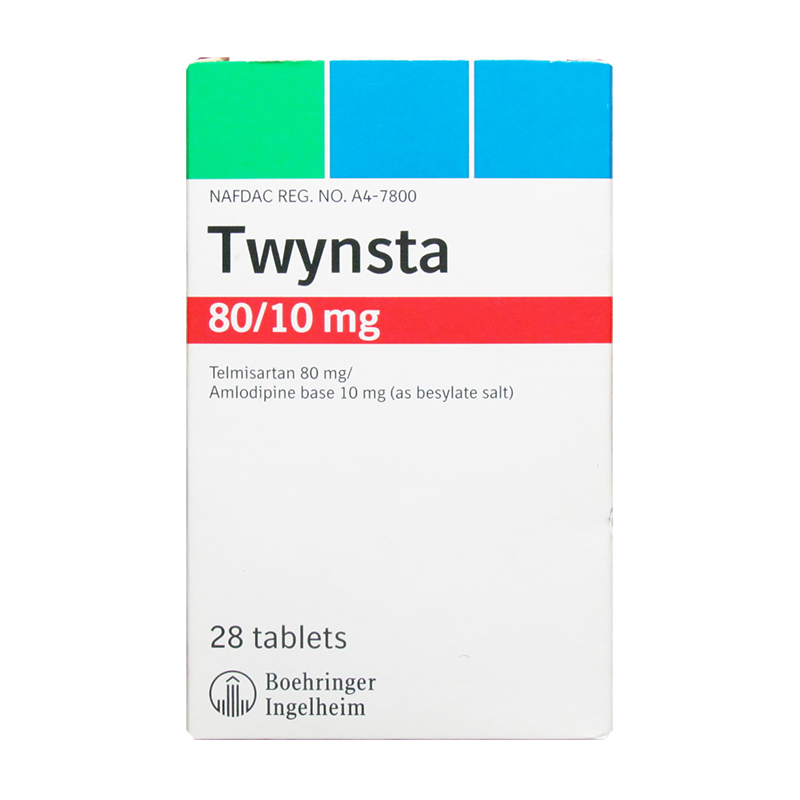 TWYNSTA 80/10MG TABLETS